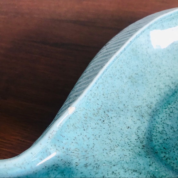 Vintage mid century modern redwing leaf bowl/ dish - Picture 10 of 11